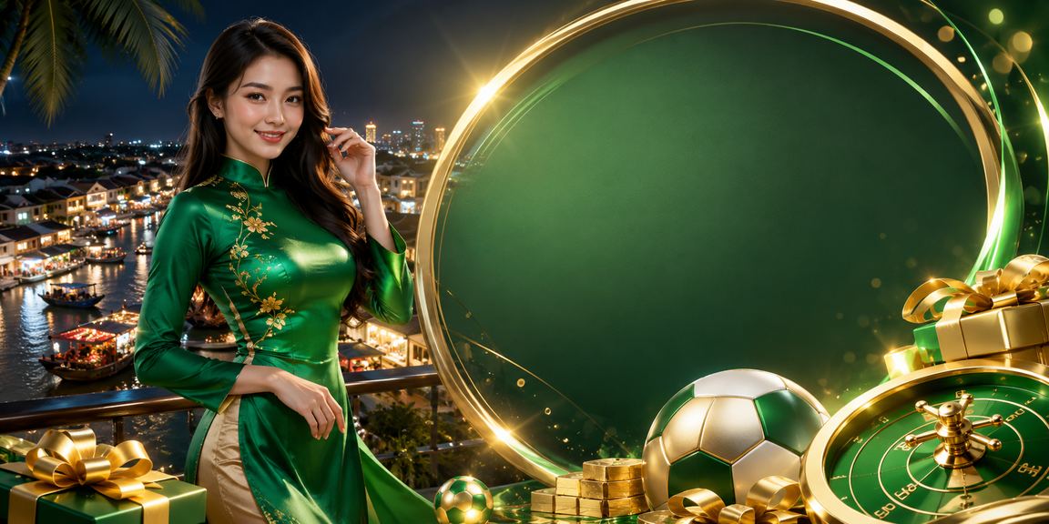 Cô gái áo dài bên dòng sông Cần Thơ, khung cảnh miền Tây đặc trưng gắn với trải nghiệm betting trên điện thoại